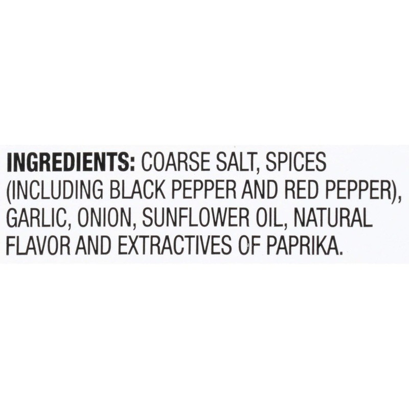 Grilling Seasoning Garlic Salt Paprika Granules Kosher Low Carb 11.62oz New