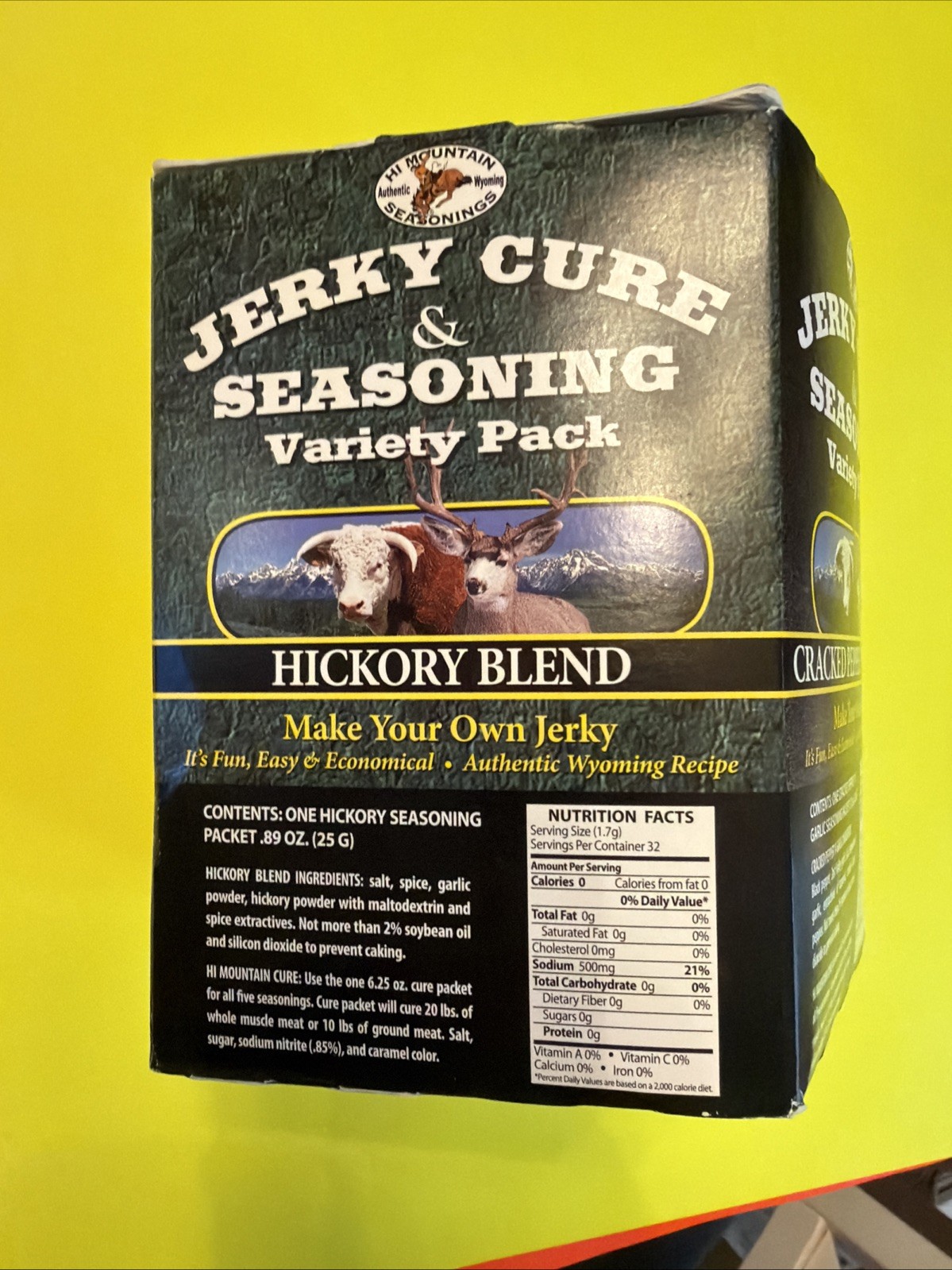Hi Mountain Seasonings | Jerky Cure & Seasoning | VARIETY PACK. ***8 Boxes***