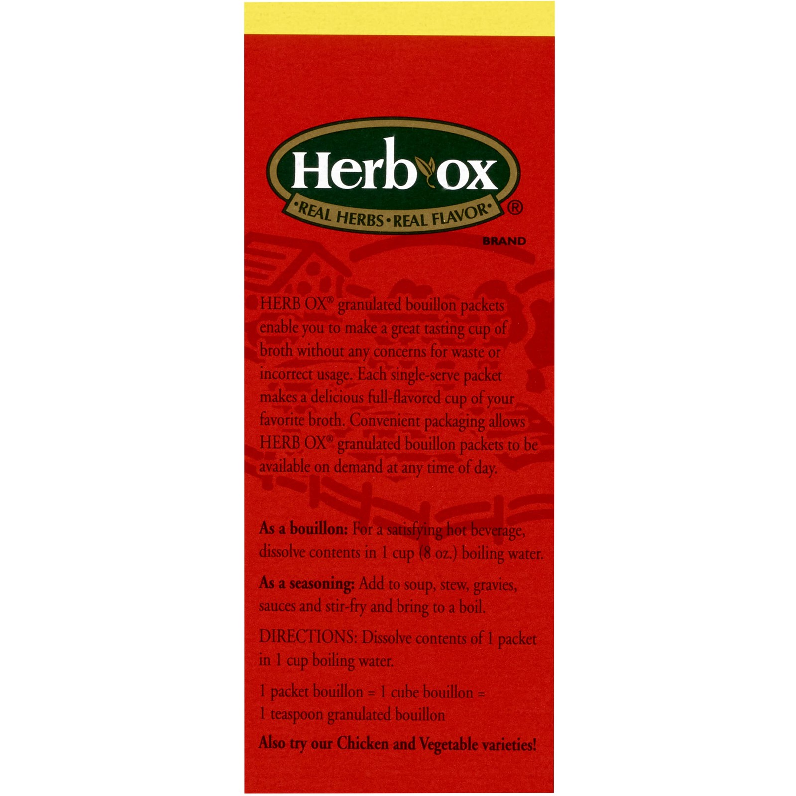 Herb-Ox Sodium Free Bouillon Bundle,`Beef and Chicken, 14.1 Ounce (Pack of 1)