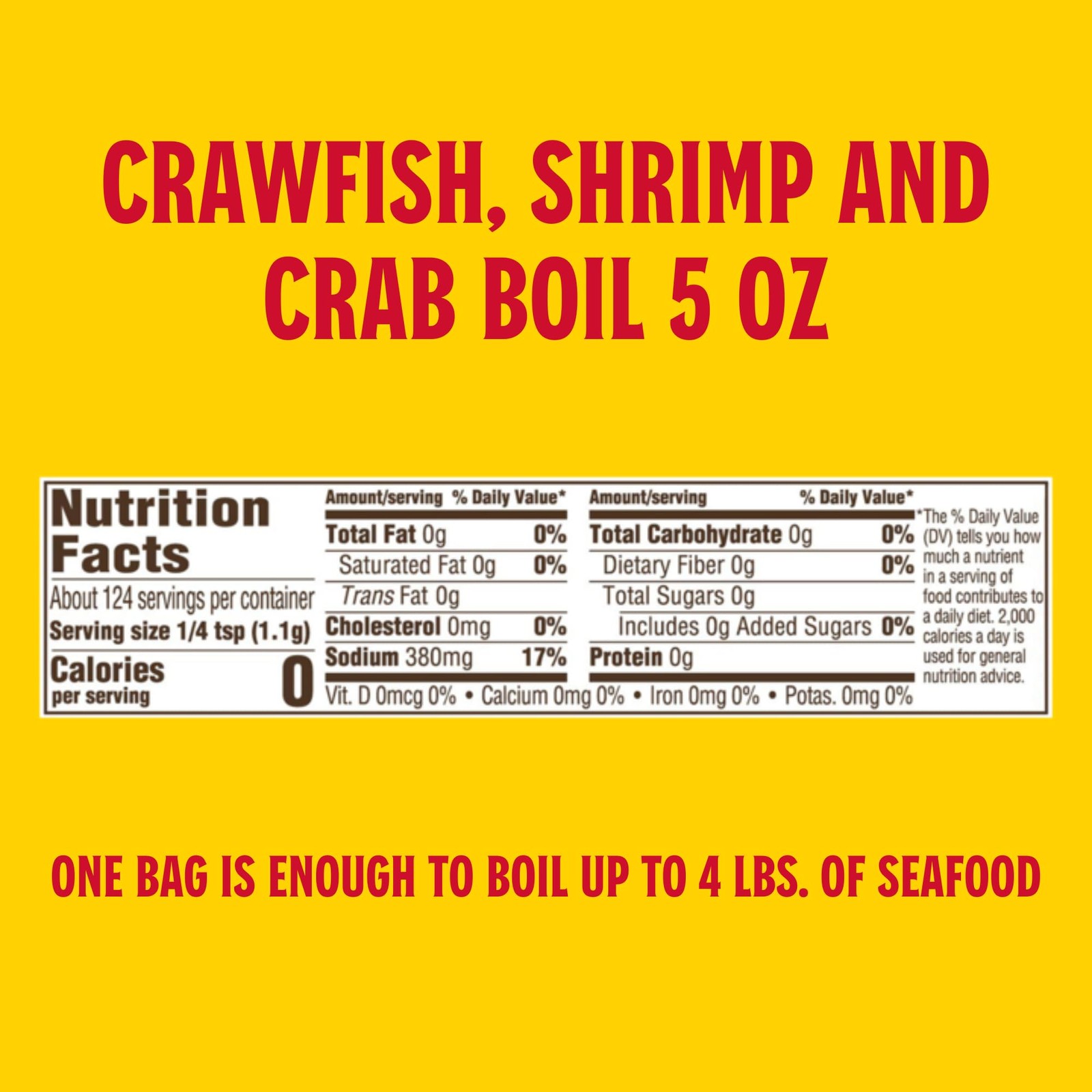 Louisiana Fish Fry Products Crawfish, Shrimp & Crab Boil 5 Ounce (Pack of 1)