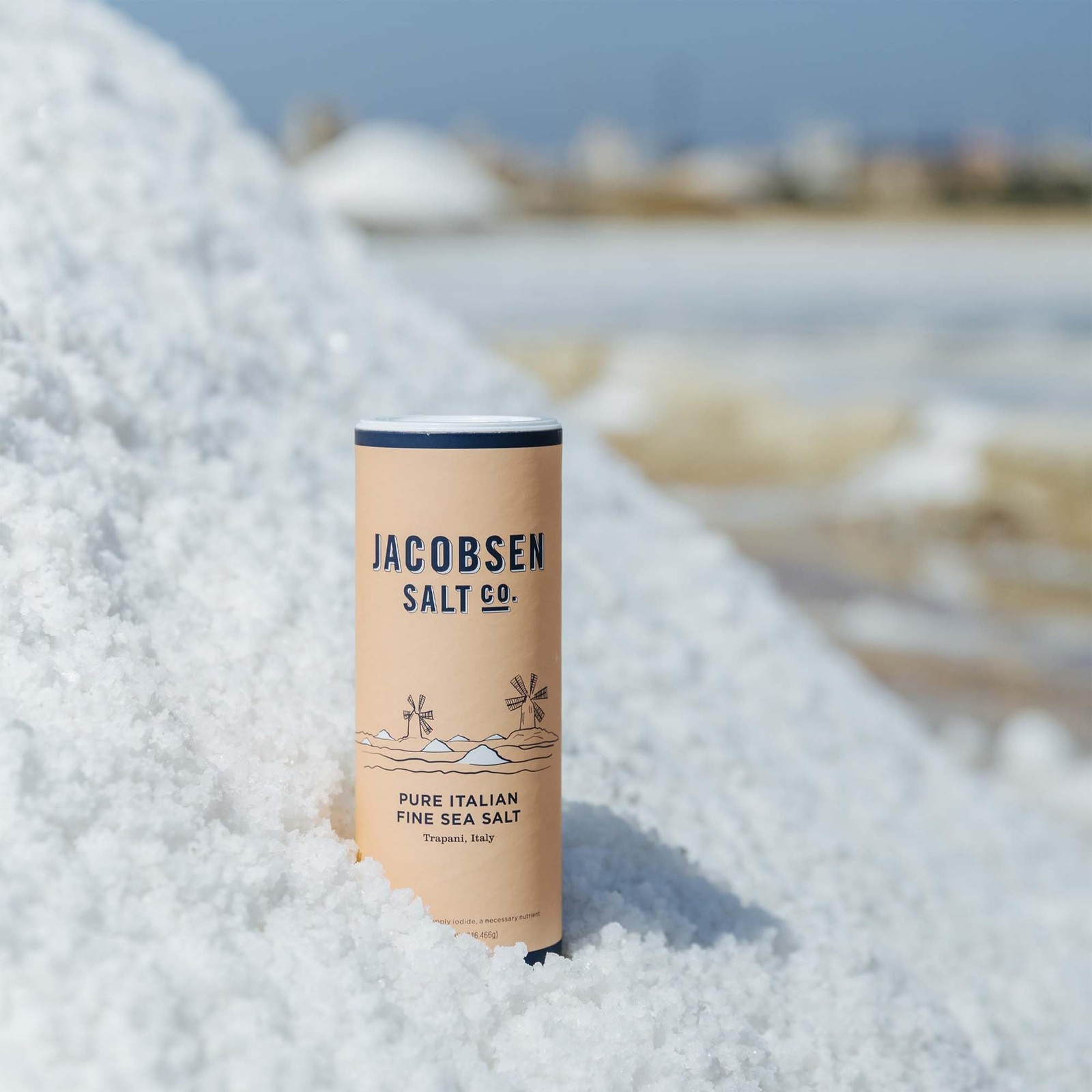 Jacobsen Salt Co. Pure Italian Fine Grain Sea Salt – Real Sea Salt for…