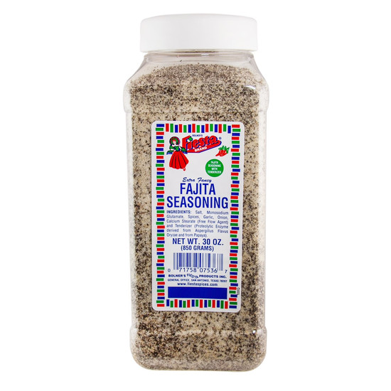 Bolners Fiesta Brand 30oz Fajita Seasoning Mexican Style Spice Blend Jar